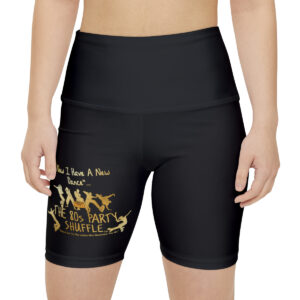 The 80's Party Shuffle Women's Workout Shorts (AOP)